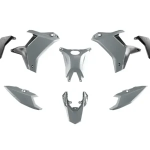 Rtech T7 REVOLUTION Plastik kit für Yamaha Tenere 700 2025- Grau/Schwarz Meistverkauft