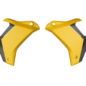 Rtech Revolution Kühlerspoiler für Yamaha Tenere 700 2025- Gelb/Schwarz Finale Aktion