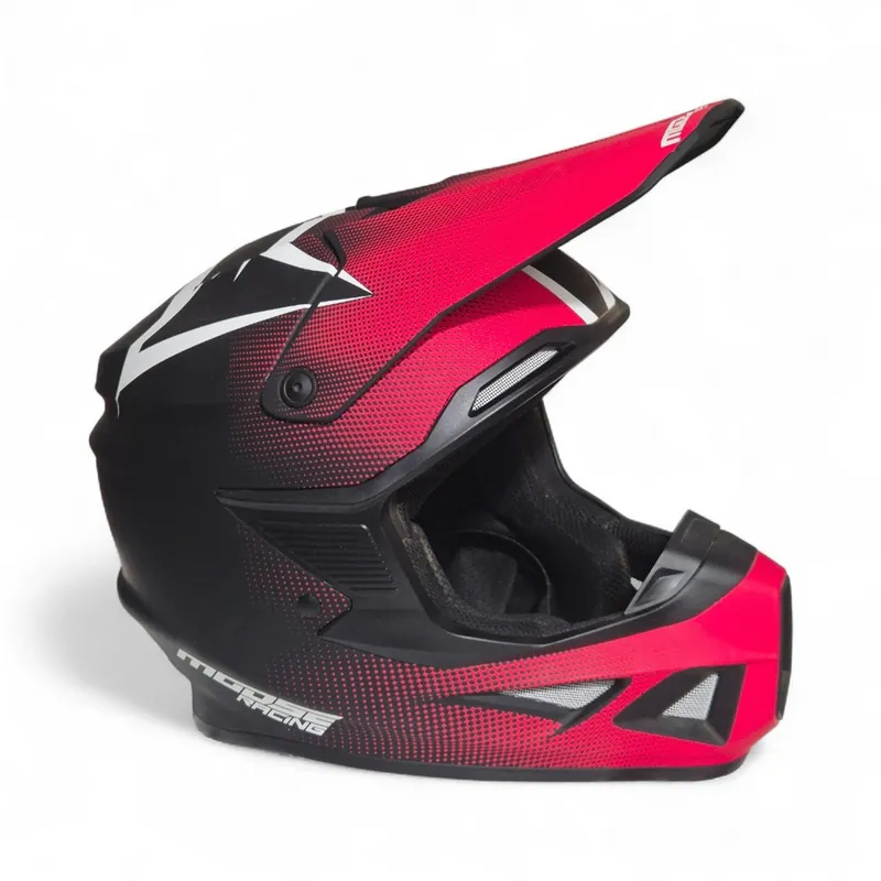 Direkt Vom Hersteller Moose Racing MX-Helm – Red/Black/White – Rückläufer, kurz getragen – Größe XXL + Innenreiniger