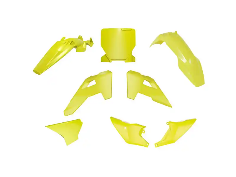 Rtech Plastikkit für Husqvarna TC 85 25- Gelb 6tlg. Gratis Versand