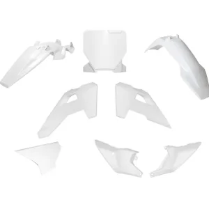 Rtech Plastikkit für Husqvarna TC 85 25- Weiß 6tlg. Ausverkauf