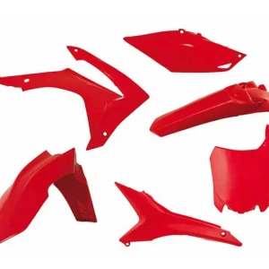 Rtech Plastikkit für Honda CRF 250 14-17 /450 13-16 Rot 6tlg. Kostenloser Rückversand