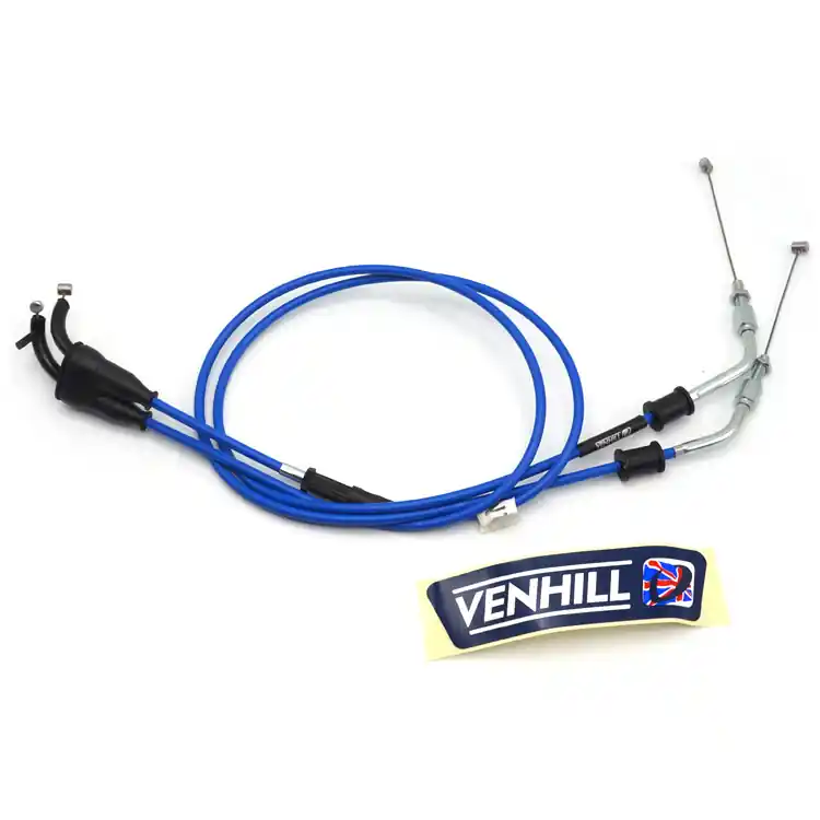 Meistverkauft Venhill Gaszug für Yamaha YZF 250 19-23 /WRF 250 20-24, FANTIC XEF/XXF 250 21-24, FANTIC XEF 310 24 Blau
