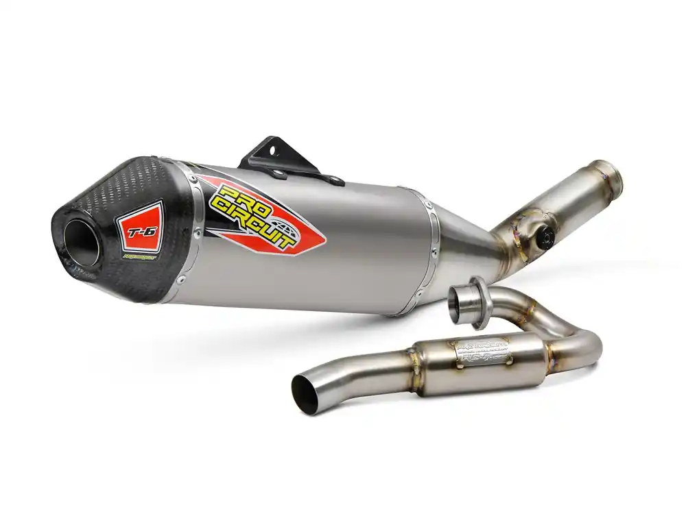 Pro Circuit T-6 GP System Kawasak KX 450 24- SS/Ti/CR Schneller Versand
