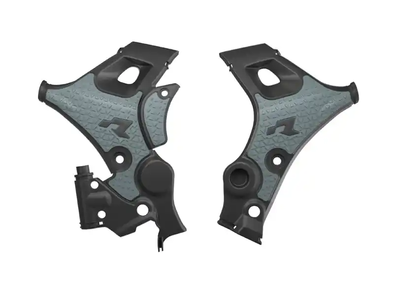 Finale Aktion Rtech Grip Rahmenschutz für Honda Transalp 750 ab 2023 Schwarz-Grau