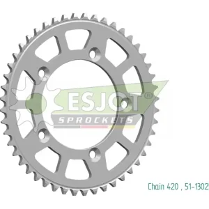 Neu Im Sortiment Esjot Kettenrad für KTM SX 65 98-24, Husqvarna TC 17-24, GasGas MC 20-24 48 Zähne