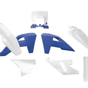 Preiswert Rtech Plastik Komplett Kit für Husqvarna TE/FE 25- Weiß-Blau Heritage 8tlg.