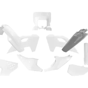 Sonderaktion Rtech Plastik Komplett Kit für Husqvarna TE/FE 24-Weiß-Grau 7tlg.