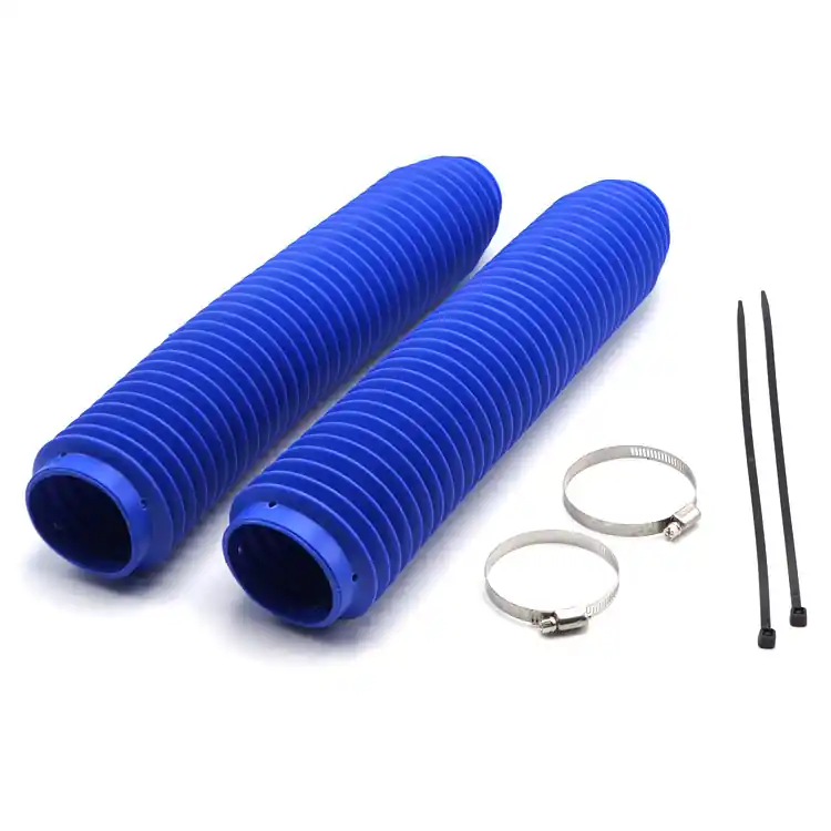 Kracherpreis Faltenbalg 370mm für 41-43mm Gabeln Blau