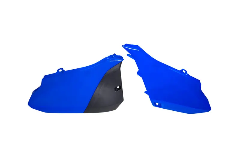 Billig Rtech Seitenteile für Yamaha YZ 125/250 96-01 Blau/Schwarz