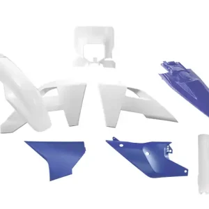 Kracherpreis Rtech Plastikkit Für Husqvarna TE/FE 25- 8tlg. Weiß/Blau Heritage