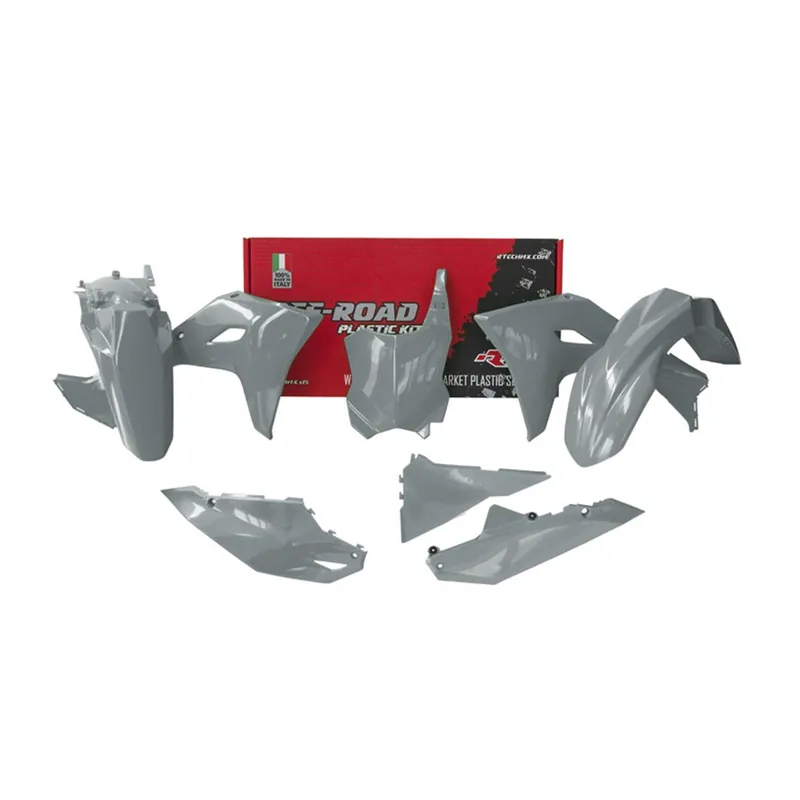Begrenztes Angebot Rtech Plastikkit für Kawasaki KX 450 24- Grau 5 tlg.