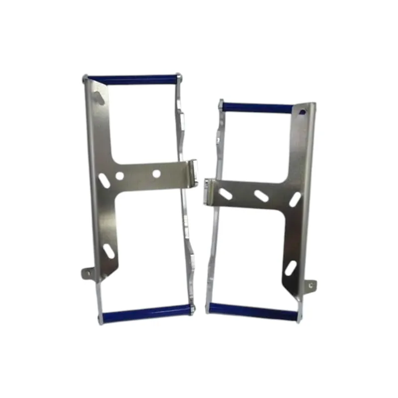 AXP Kühlerschutz für Yamaha YZ 125 02-21 Blaue Spacer Solange Der Vorrat Reicht