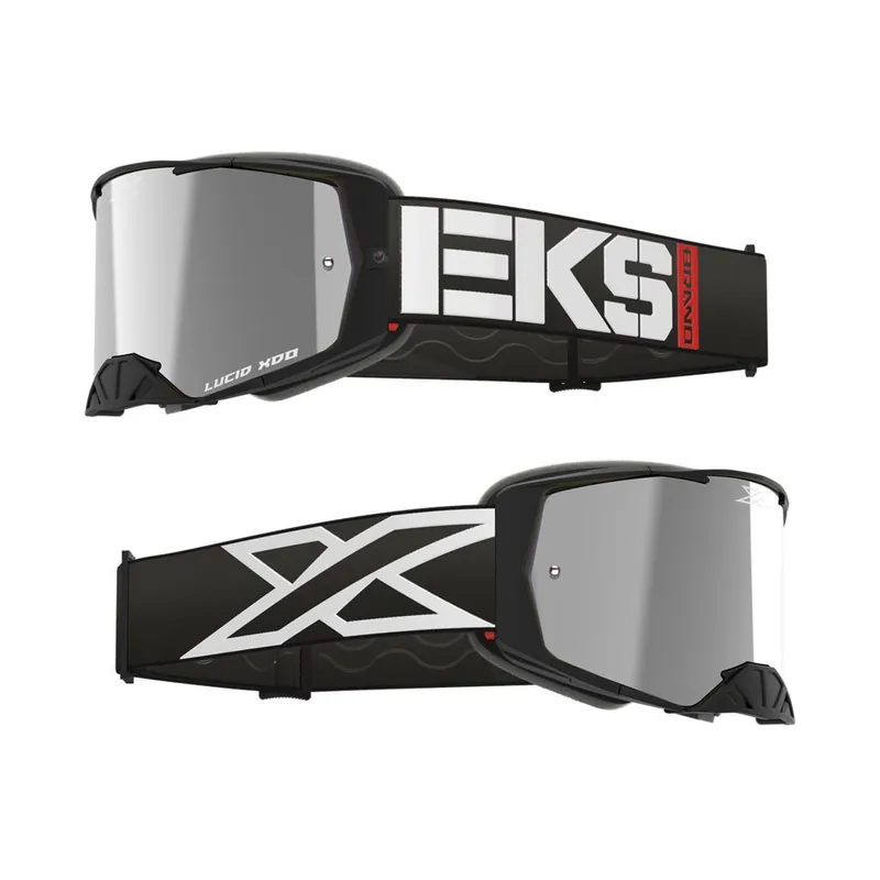 EKS Lucid Brille Caliberschwarz Glas silber verspiegelt Preiswert