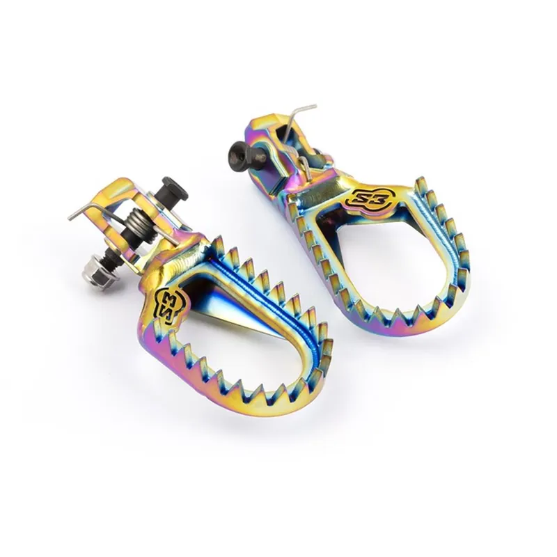 S3 Punk Titan Fußrasten KTM SX/F 23-, EXC 24- Husqvarna FC TC 23-, TE FE 24-, GasGas MC/EC 24- Rainbow Top-Seller