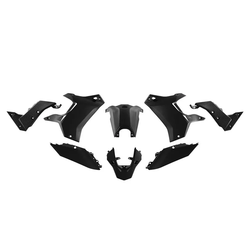 Rtech T7 REVOLUTION Plastik kit für Yamaha Tenerè 700 2019-2024 Schwarz Nur Für Kurze Zeit