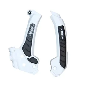Rtech Grip Rahmenschützer Husqvarna TC/FC 23-, TE/FE 24- Weiß/Schwarz Preiswert