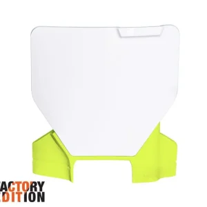 Factory Nummerntafel vorn Husqvarna TC/FC 23- Weiß/Gelb Kracherpreis