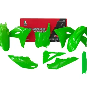 Rtech Factory Komplett Plastik Kit für Kawasaki KX 250 25- /450 24- Grün 6 tlg. Preis Gesenkt