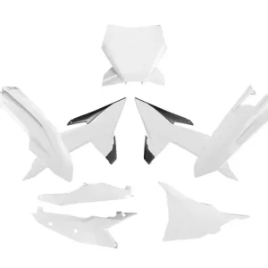 Rtech Plastikkit für KTM SX/SX-F 25- Weiß 6tlg Schneller Versand