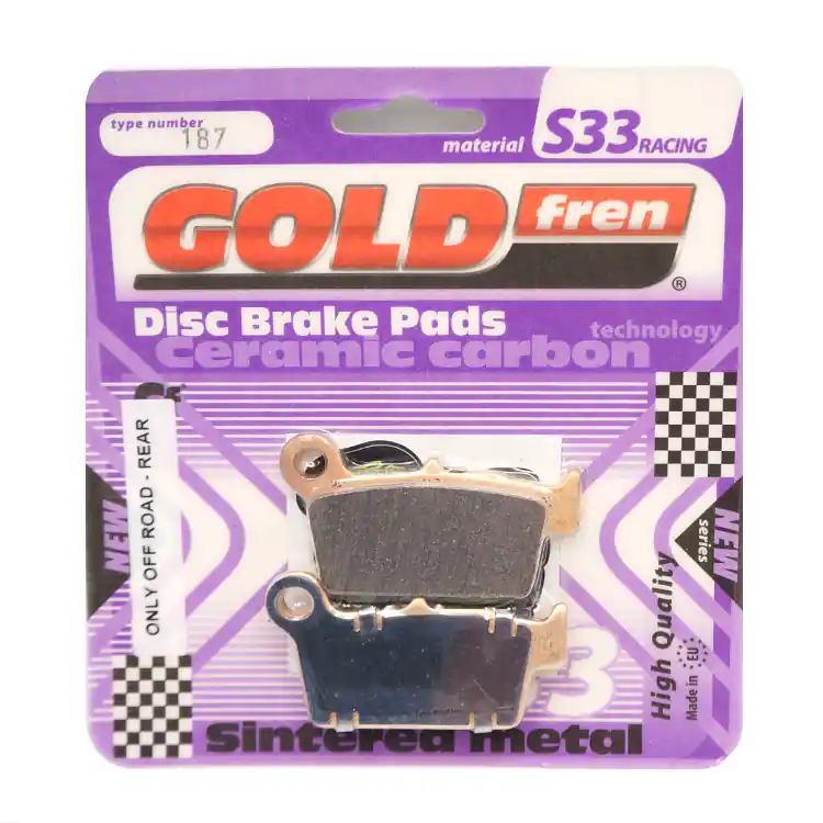 GOLDFREN K5 Bremsbeläge hinten für Yamaha, Kawasaki, Suzuki, Fantic Bestpreis