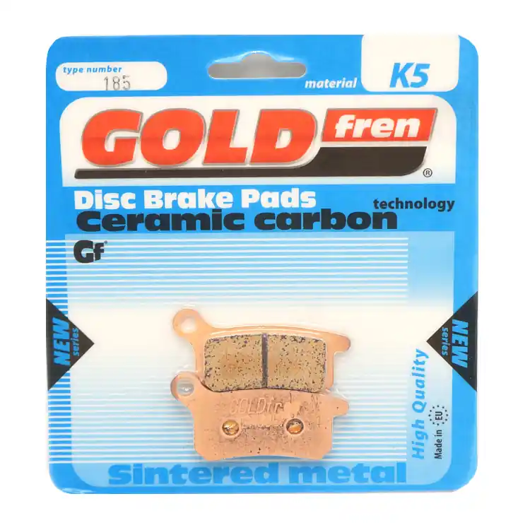 GOLDFREN K5 Bremsbeläge vorne für KTM SX 65 02- u. hinten 09- / SX 85 vorne -11 hin Ausverkauf
