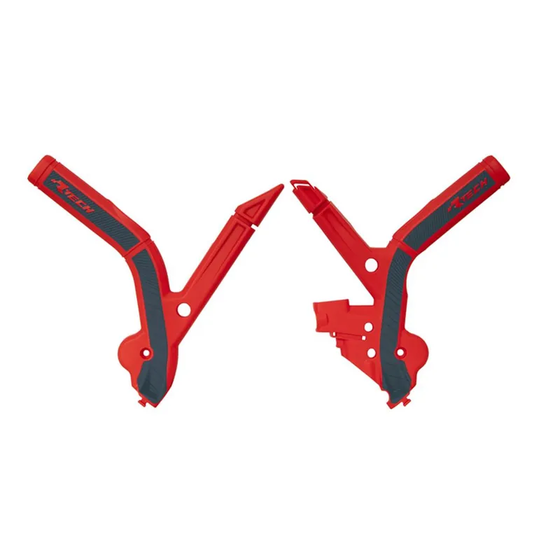 Rtech Grip Rahmenschützer Beta RX 450 24- Rot/Schwarz Geprüft