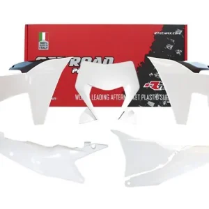 Rtech Plastik Komplett Kit für KTM EXC 24- Weiß 7-teilig Nur Für Kurze Zeit