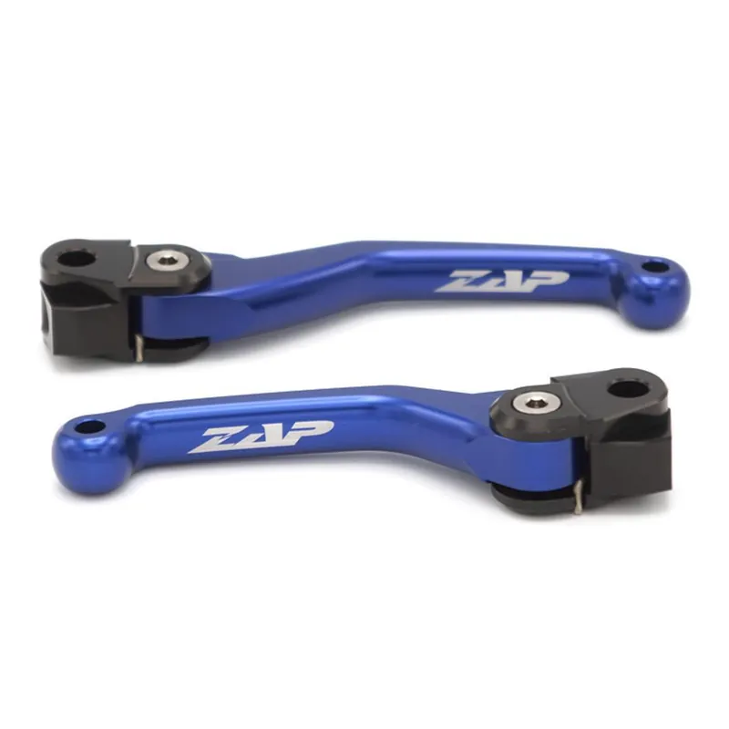 Competition Klapphebelsatz Braktec GasGas EC 21-, Husqvarna TE/FE 22- Blau Neue Ware