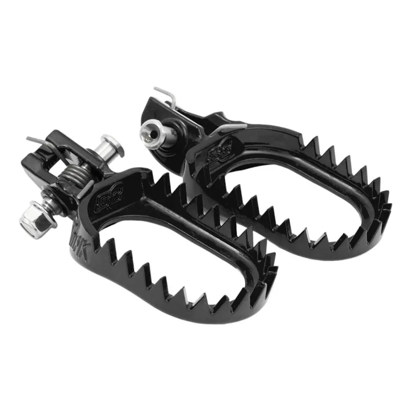 Solange Der Vorrat Reicht S3 Punk Fußrasten KTM SX/F 16-22, EXC 17-23, Husqvarna FC TC 16-22, TE FE 17-23 Schwarz