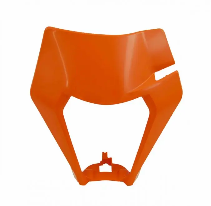 Neu Im Sortiment Lampenmaske für KTM EXC 20-23 Orange