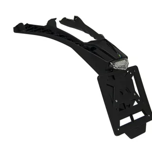 Kennzeichenhalter / Rücklicht Husqvarna TE/FE 17-19 mit Integra system Schwarz Sichere Zahlung