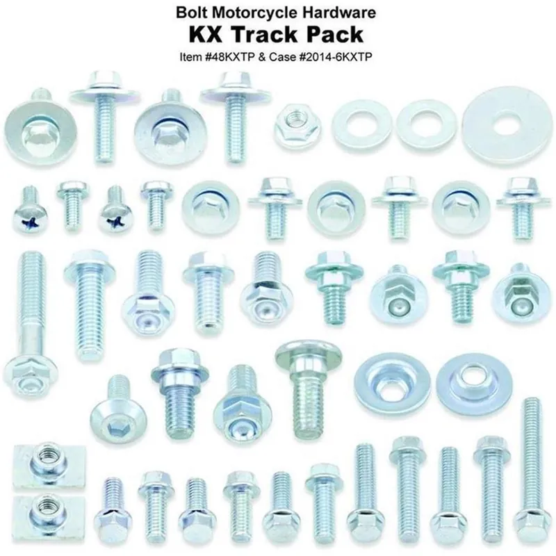Echt BOLT Track Pack KXF Schraubenkit 6-tlg m. Display
