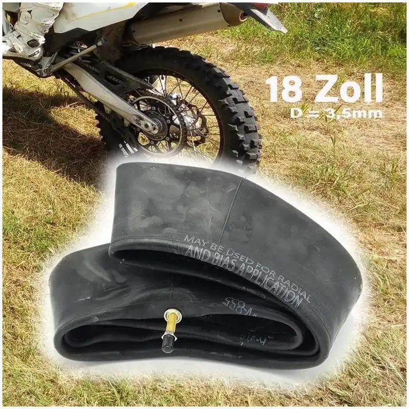 Top-Seller 18 Zoll Schlauch 3.25/3.50-18 verstärkt, extra dick-Made in Europe