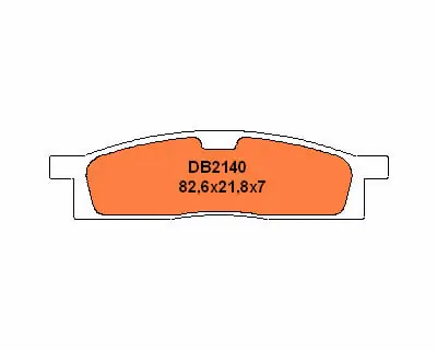 Bremsbeläge vorne Yamaha YZ 80 / 8593- Aktuell