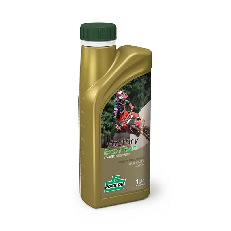 Rock Oil Factory ECO FOAM Luftfilter-Oil – Bio-Luftfilteröl für MX & Enduro wasserauswaschbar! Kostenloser Rückversand
