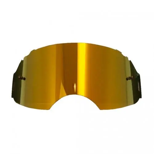 Gratis Versand Ersatzglas Oakley AIRBRAKE MX Gold verspiegelt
