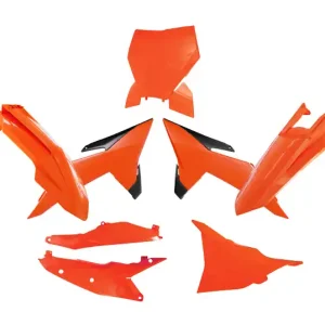 Neue Kollektion Rtech Plastikkit für KTM SX/SX-F 25- neon Orange 6tlg.
