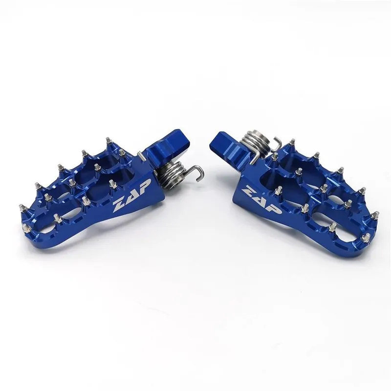 ZAP E-Peg Fußrasten Beta RR 2020- Blau Versand Am Gleichen Tag
