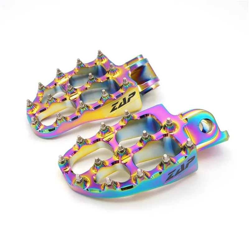 Preiswert ZAP E-Peg Fußrasten für KTM 690, Husqvarna 701, GasGas 700 Rainbow Limited Edition