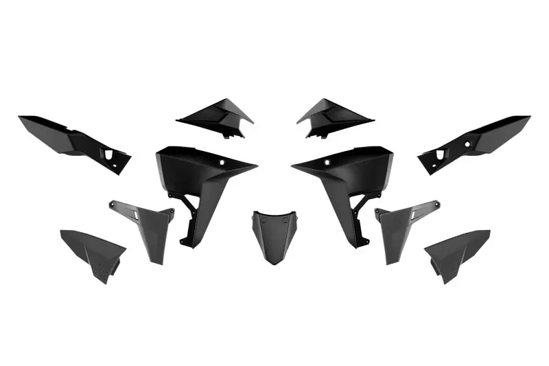 Rtech Plastik-Kit für Kove Xpro/Rally 800 2024- Schwarz Must-Have