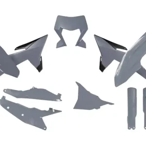 Rtech Plastik Komplett Kit für KTM EXC 26- Grau 7-teilig Kracherpreis