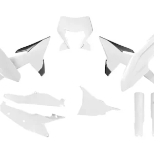 Nur Für Kurze Zeit Rtech Plastik Komplett Kit für KTM EXC 26- Weiß 7-teilig