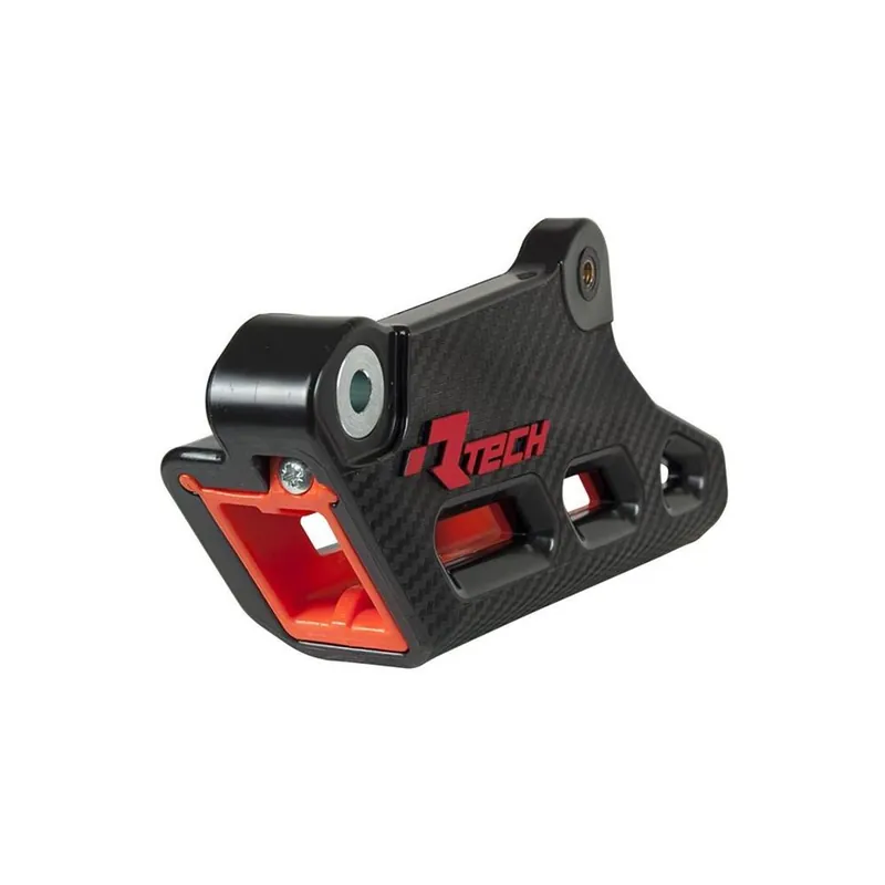 Rtech Factory Kettenführung für KTM SX/F 11-, EXC 12- Schwarz/Orange Angebot