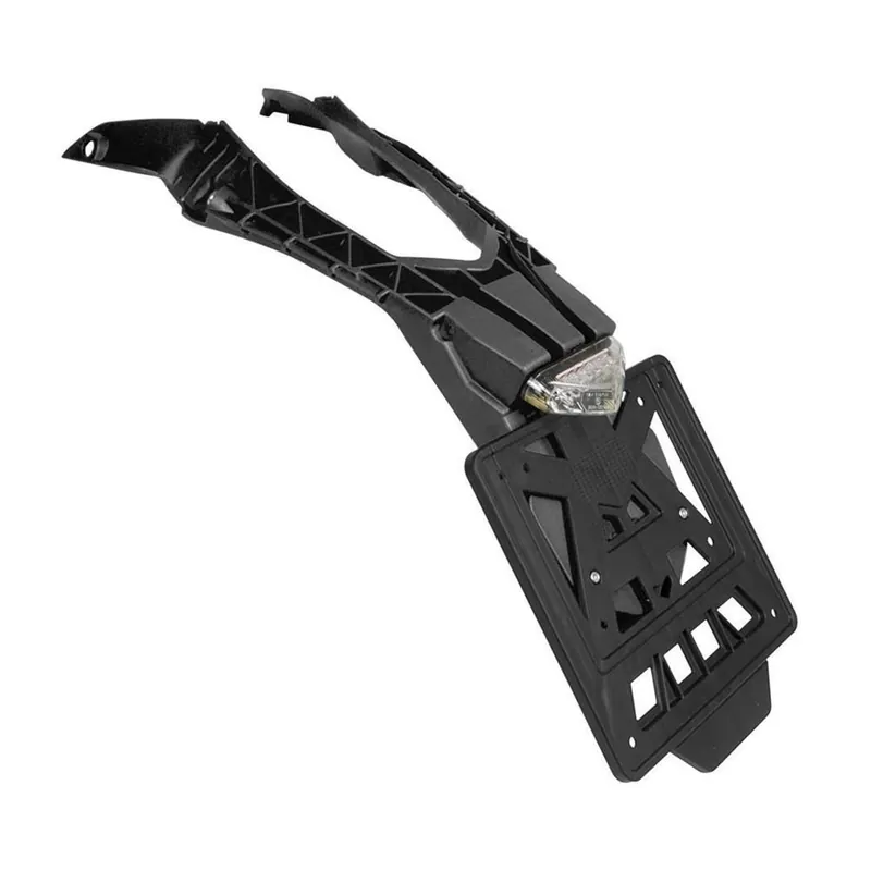 Nur Für Kurze Zeit Kennzeichenhalter / Rücklicht Husqvarna TE/FE 20-23 mit Integra system Schwarz