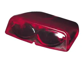 Abverkauf Ersatz Rücklichtabdeckung rot