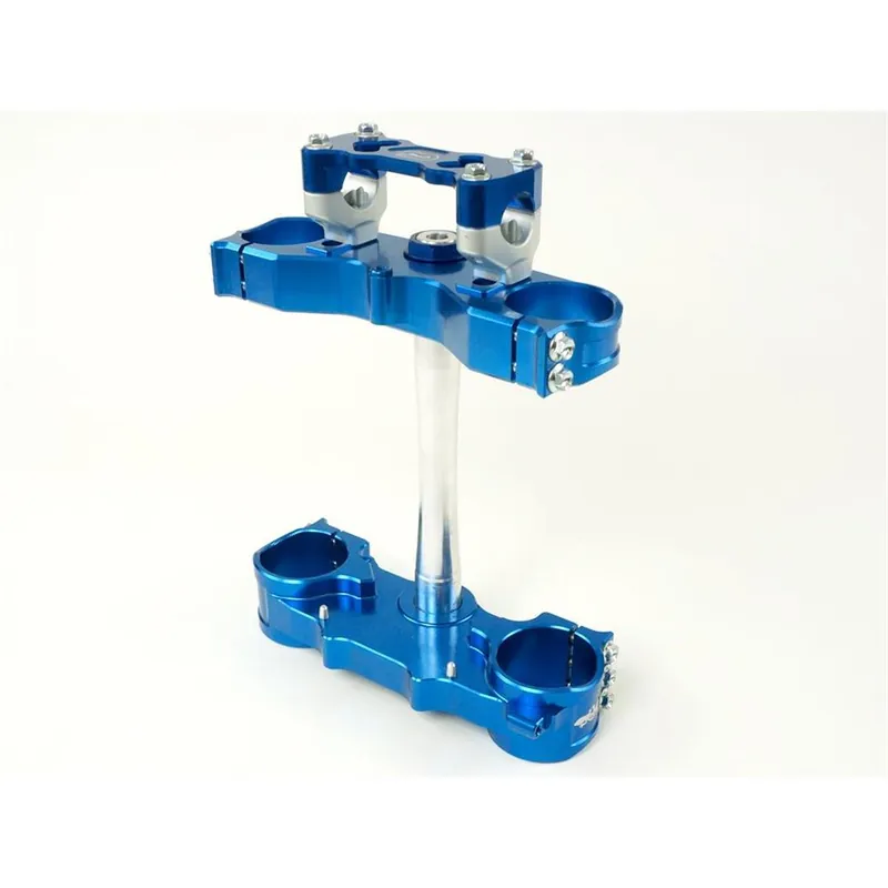 Sonderangebot GECO 2D Gabelbrücke BHSQ TC/FC 125-450 22mm Versatz, blau, inkl. Anbaukit