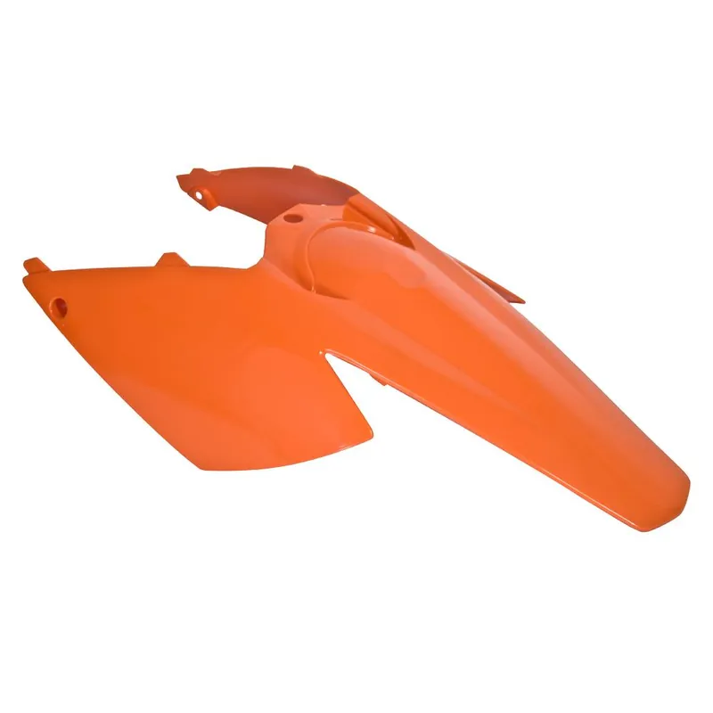 Zertifiziert Kotflügel hinten m.Seitent. EXC 04-07,SX 04-06 orange