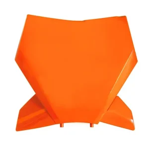 Geprüft Nummerntafel vorn für KTM SX/F 23- Orange