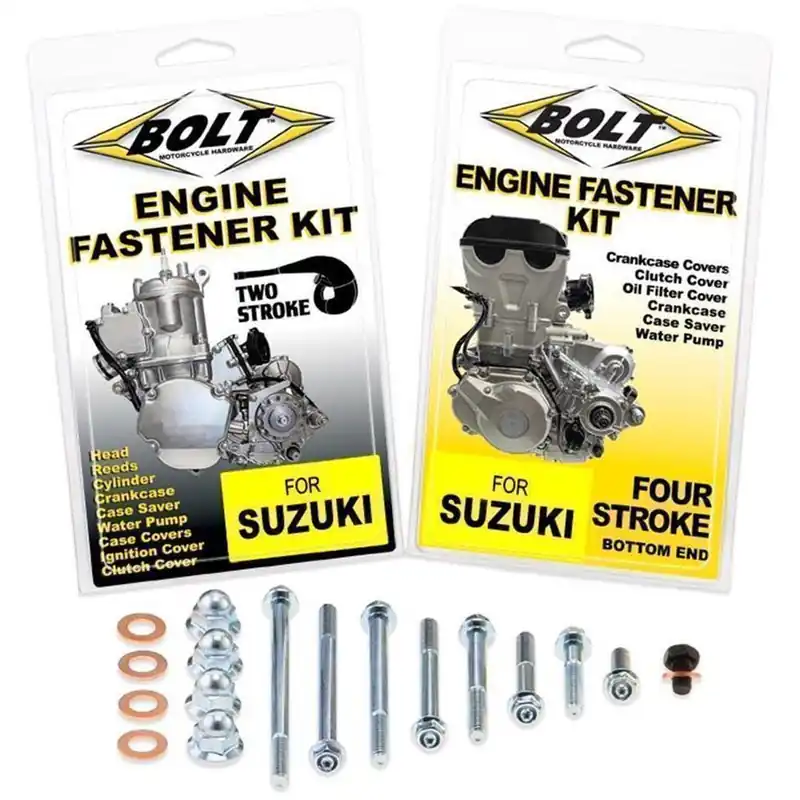 Finale Aktion BOLT Motor Schrauben Kit Suzuki RM 250 90-95
